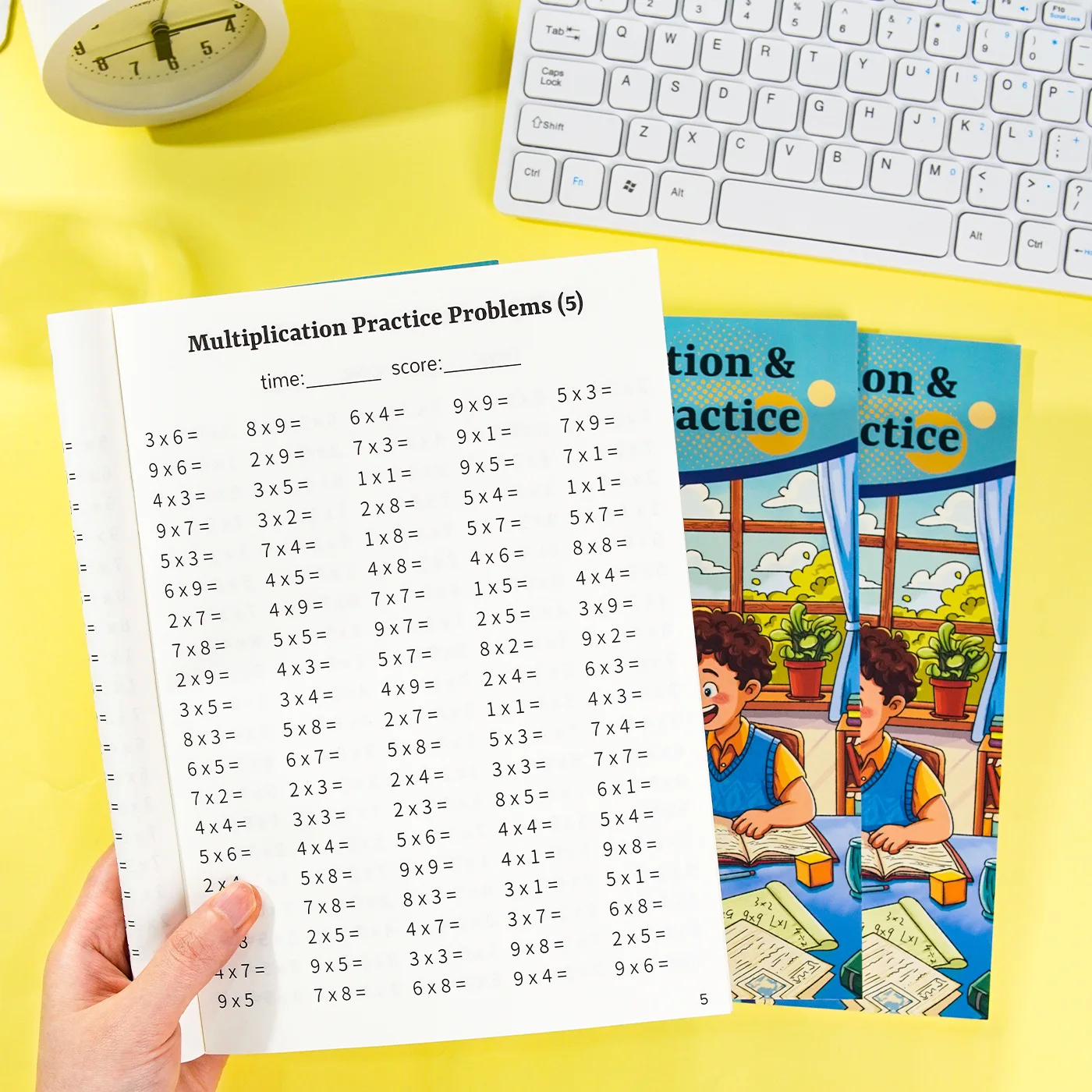 Multiplication & Division Workbook: 48 Pages of Mixed Practice – Build Math Confidence for Grades 2-4