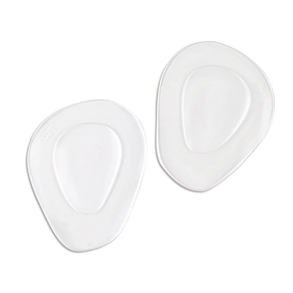 

3Pairs High Heel Gel Insole Forefoot Pads Transparent Black Apricot Cushion Relief Ball of Foot Pain Comfort Shoe Gel Pads