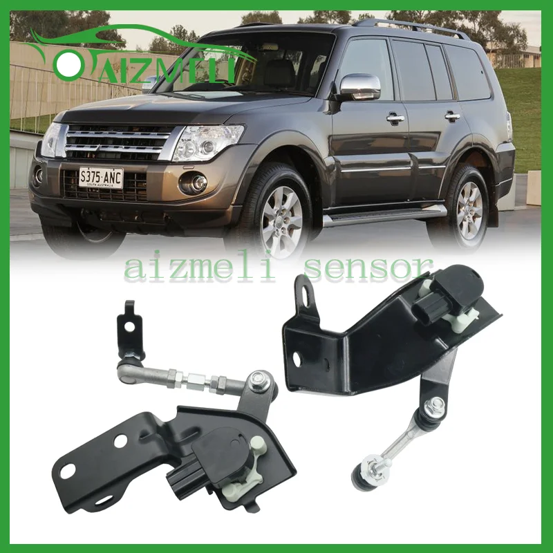 Front Rear Left Headlight Level Sensor 8651A064 8651A065 For Mitsubishi Pajero Montero Shogun MK4 V83 87 88 93 97 98W 2007~2021
