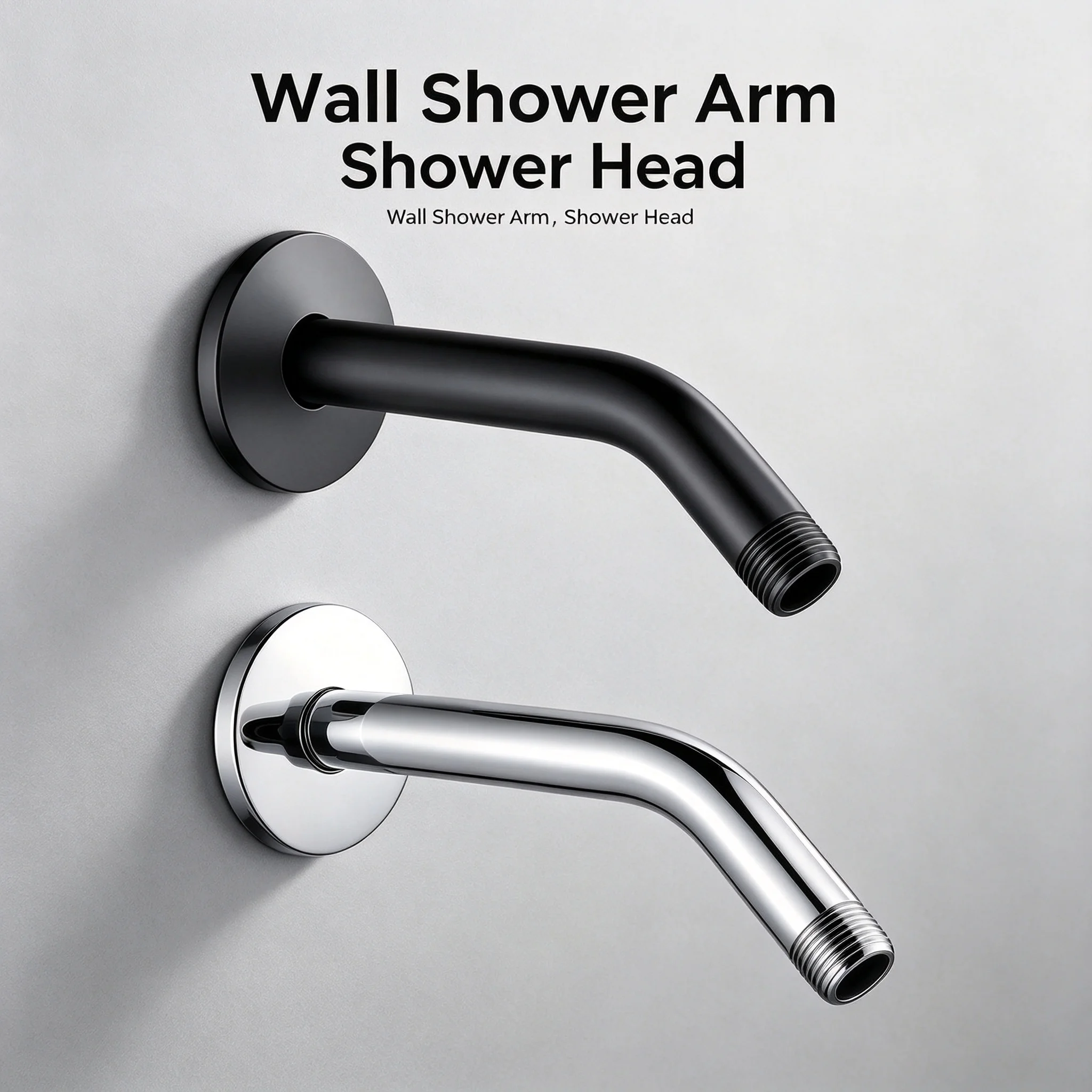

Wall Shower Arm Shower Head Extension Pipe Stainless Steel Arm Bracket For Bathroom Home Accessories