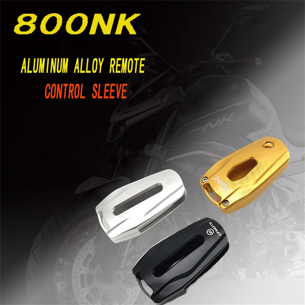 For CFMOTO NK800 2023 800NK Motorcycle Remote Control Key Aluminum Alloy Protective Shell Special Anti-drop Key Decoration Cover