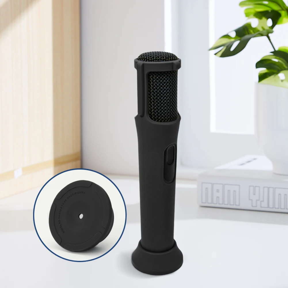 Silicone Case For JBL PartyBox Wireless Microphone Anti-Rolling Protective Case Microphone Stand For JBL PartyBox Accessories