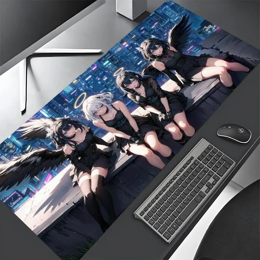 Anime Girls Large mouse pad Mouse Pad Gaming Abstract Large 800x400mm MouseMat Gamer XXL Mause Carpet PC Desk