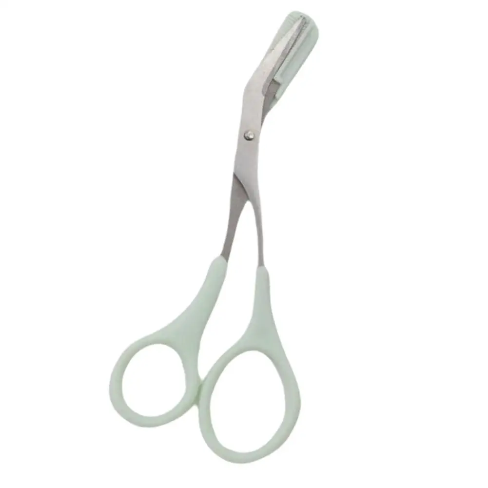Eyebrow Trimmer Scissor Colorful Stainless Steel With Hair Grooming Shaver Makeup Shaping Accessories Comb Removal O2S4 image 5