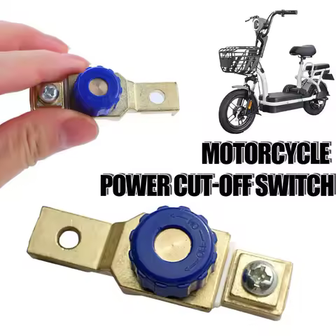 Battery Cut-off Car Motorcycle Battery Terminals Quick Disconnect Rotary Isolator Kill Car Truck Parts