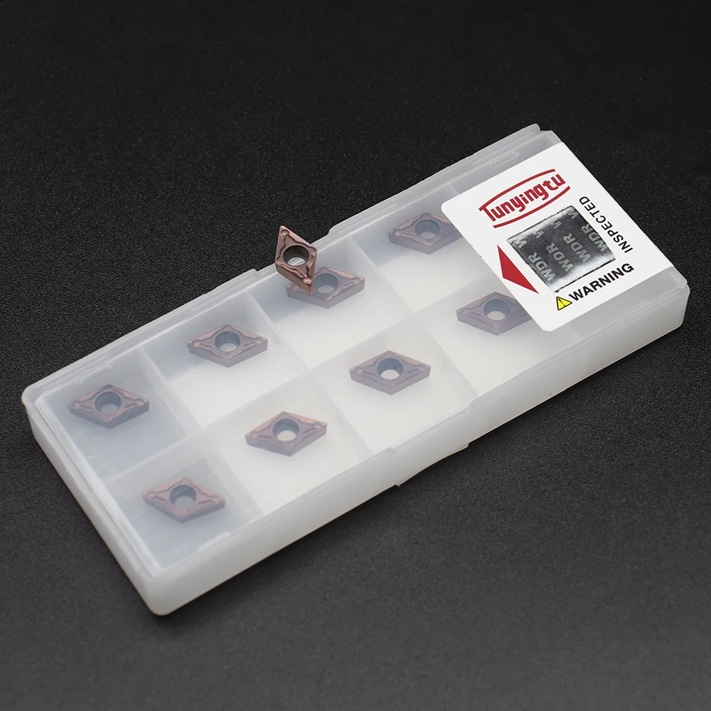 DCMT070204 MV 1125 tornitura di alta qualità utensili da tornio per taglio CNC inserto in metallo duro lavorazione coltello antiaderente