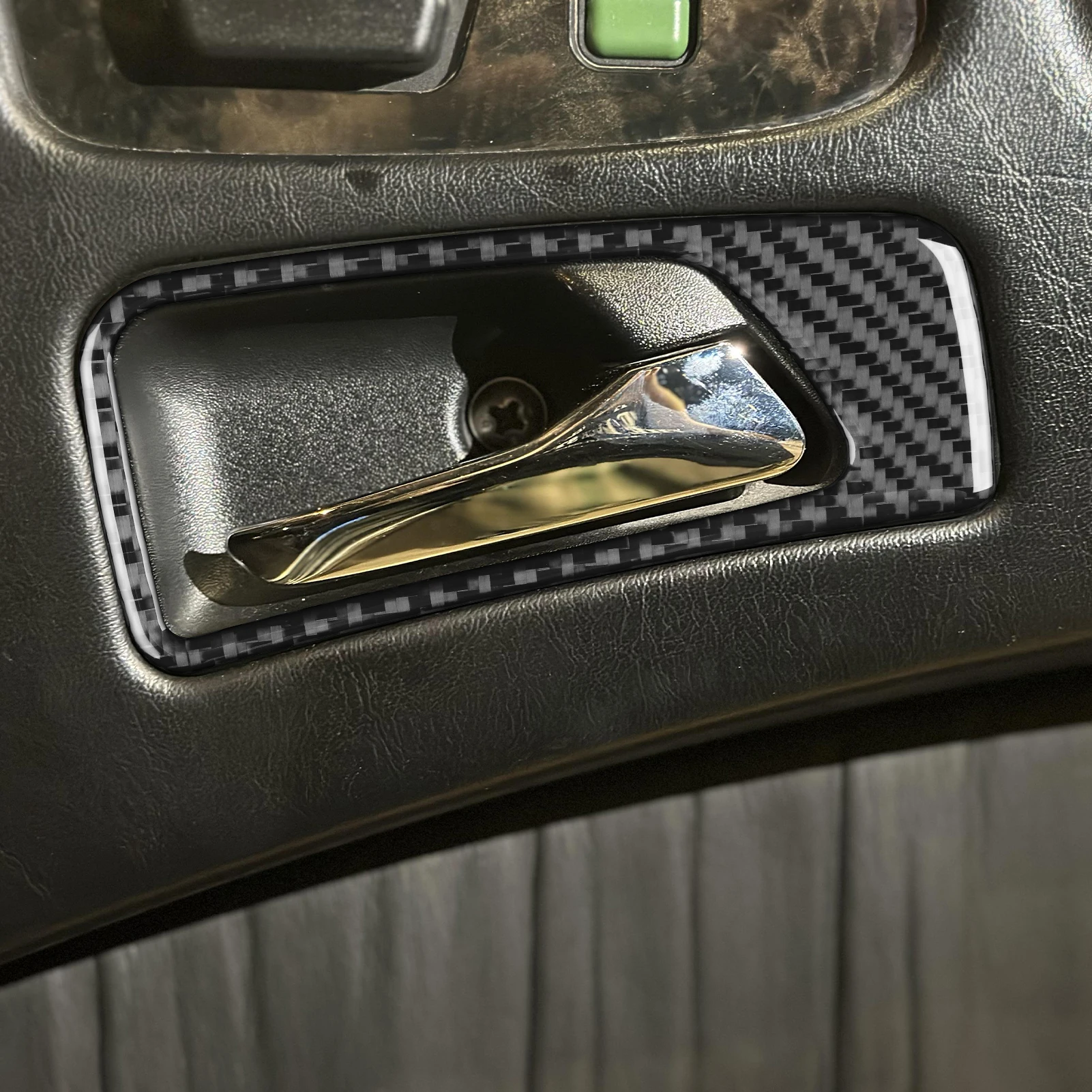 For Benz G-Class W463 G500 G55 2004-2012 Accessories Carbon Fiber Center Console Gear Shift Air Vnet Cover Car Interior Sticker