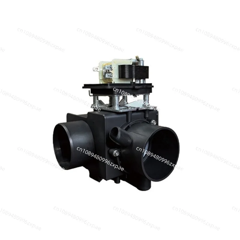 Automatic Washer Extractor 3 Inch 90 Degree Double Overflow Black Electronic Drain Valve 220V