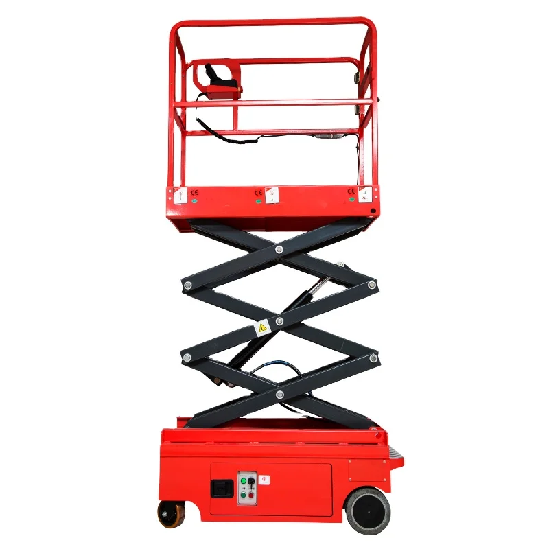 for 6M Portable Battery Powered Mini Scissor Lift Mini Hydraulic Lift Platform