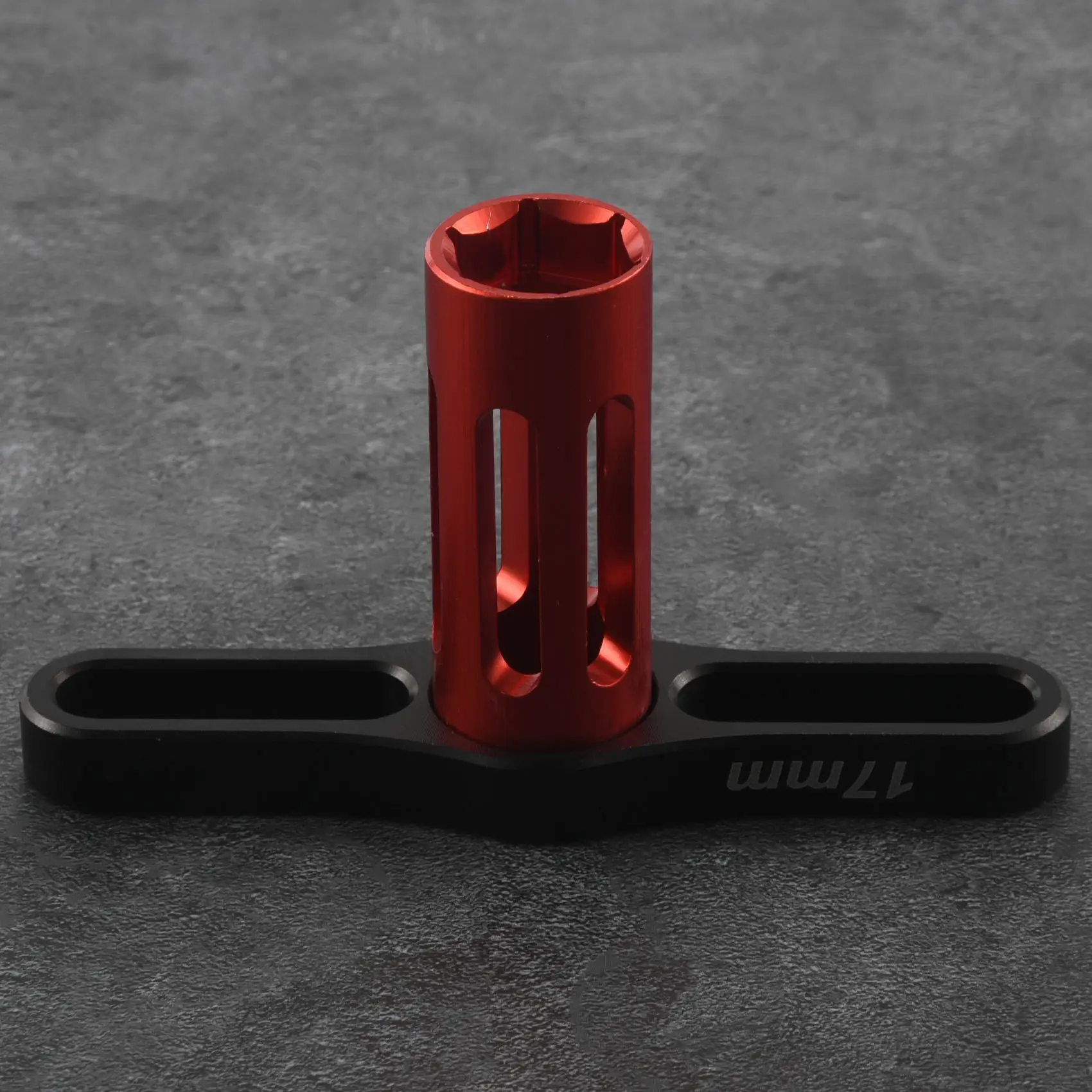 FBIL-Metal 17MM Wheel Nuts Sleeve Hex Wrench Tool For 1:8 Off-Road RC Car Monster Truck Traxxas X-Maxx SUMMIT E-REVO