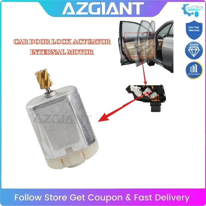 

AZGIANT Professional Car Door Locking System Motor FC-280 Low Noise 12V DC For 2000-2009 Chrysler PT Cruiser Car Accessories