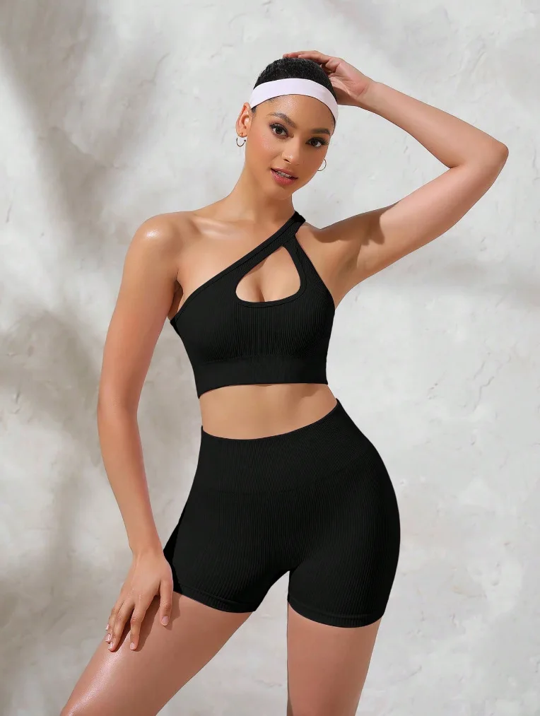 Women's sports back bra, removable chest pad, breathable and skin-friendly nylon fabric, can be worn during yoga running