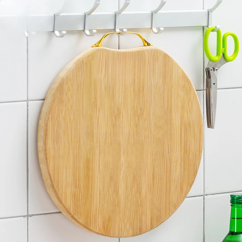 

Household chopping board kitchen chopping board fruit non-solid wood rolling and dormitory non-stick bamboo chopping board