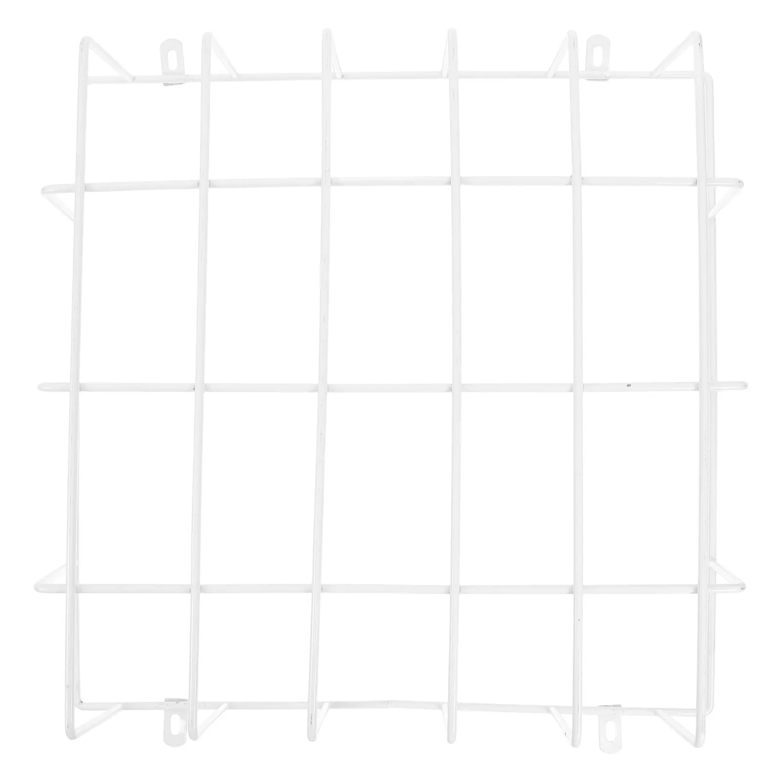 Protective Cage for Exit Sign 11.79x11.79x2.95in Sleek Metal Wire Guard Emergency Lighting Protection Wall Mounted Gym Hospital