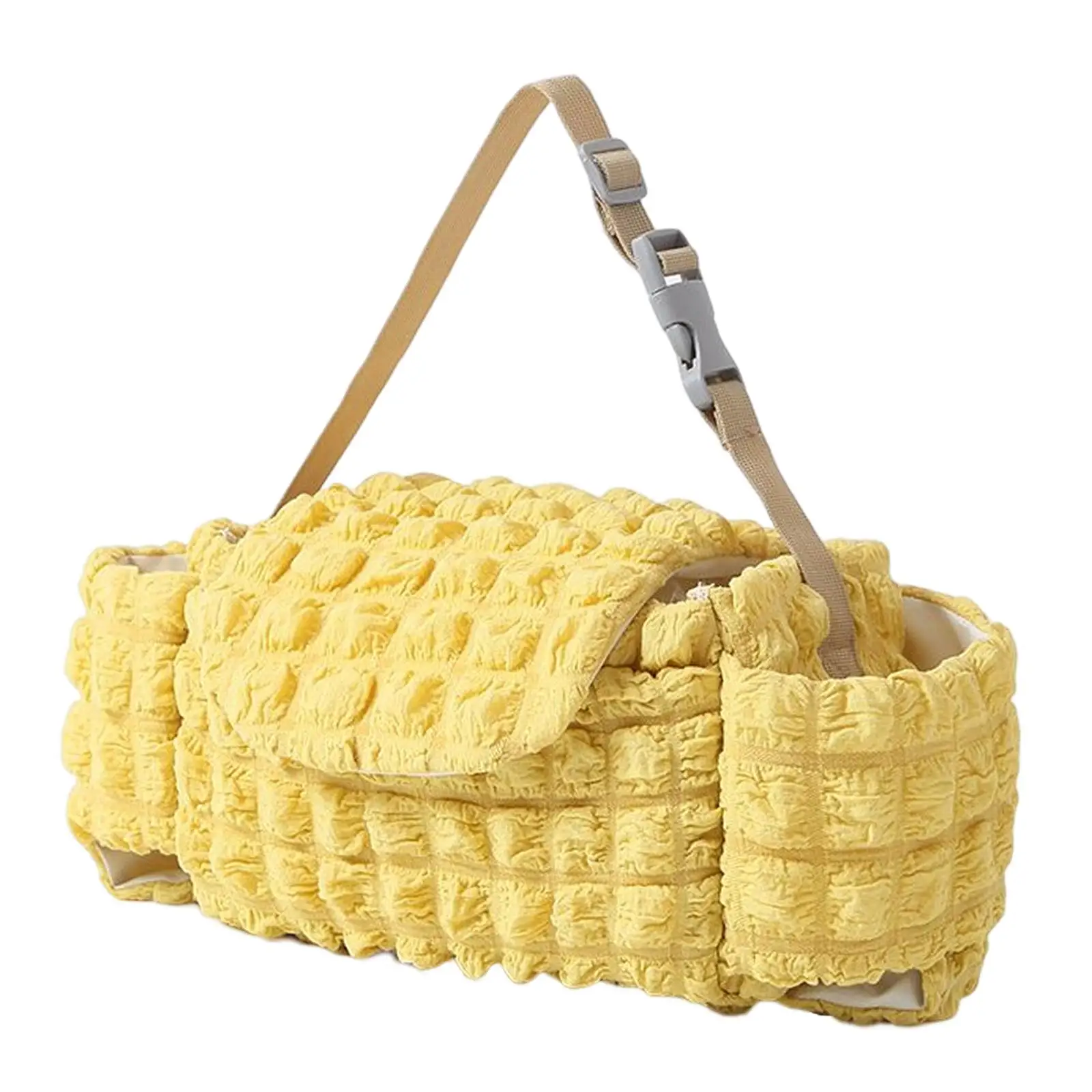 Portable Baby Stroller Organizer Mummy Bag Pouch Adjustable Shoulder Strap