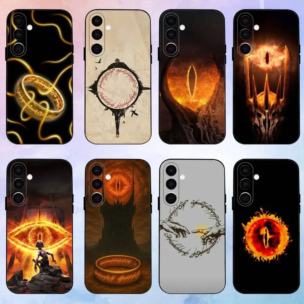 

L- Lord R-Rings Phone Case For Samsung Galaxy A73,A72,A71,A70,A53,A52,A51,Others Soft Black Shell