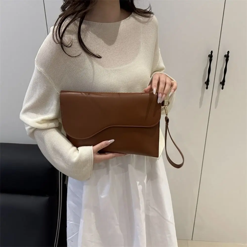 أزياء بلون ملف حمل حقيبة مكتب حقيبة أعمال بو الجلود عارضة وثيقة حقيبة يد السفر