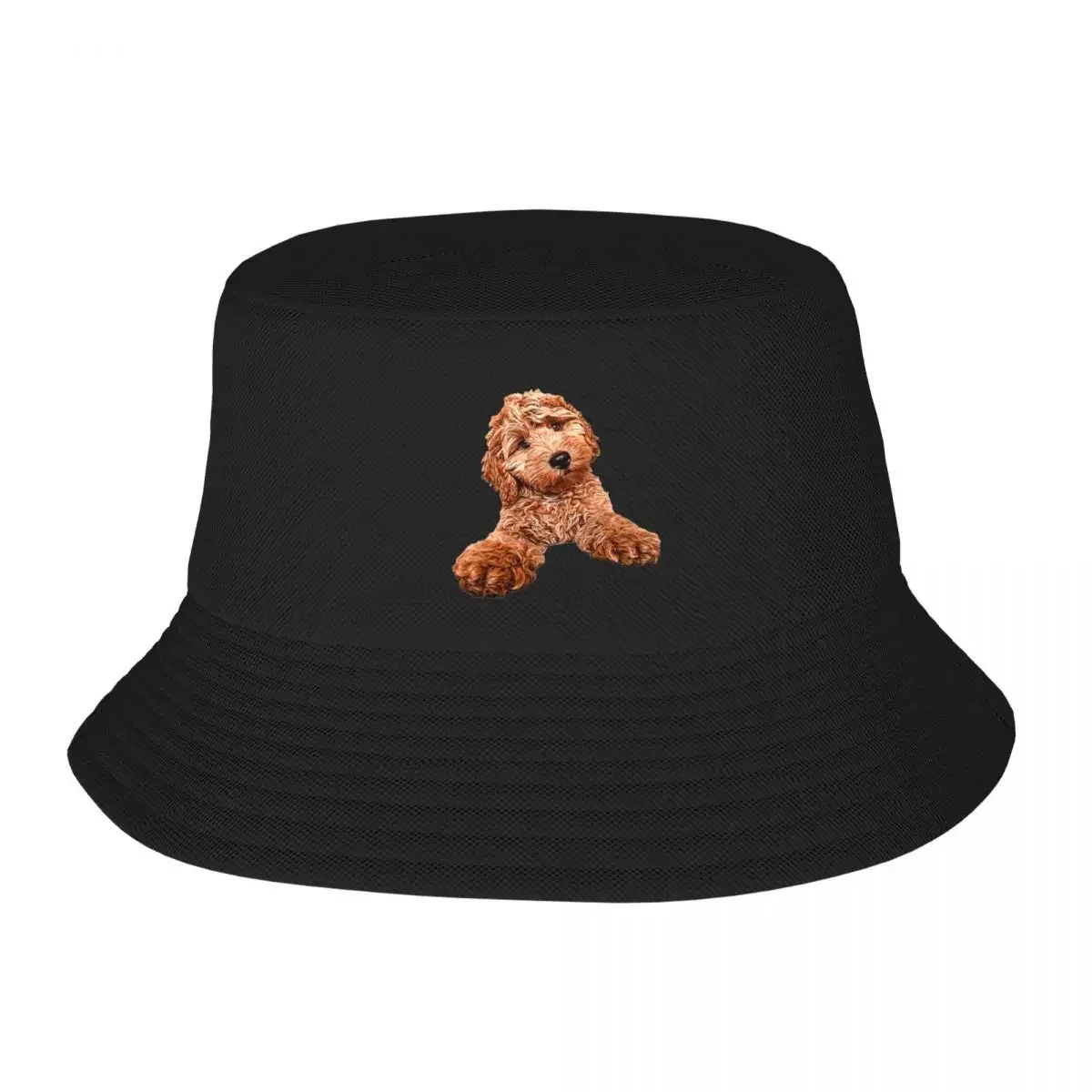 Bucket Hats Fisherman Caps New Cavapoo Labradoodle Goldendoodle Poodle Mix   Bobble  fishing hat sun hat Girl'S s Men's