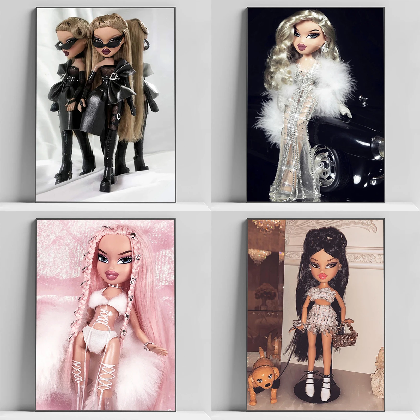 

Fashion Bratz Doll Poster Posters for Wall Decororation Living Room Decoration Home Print Painting on Canvas Art Decorations Art