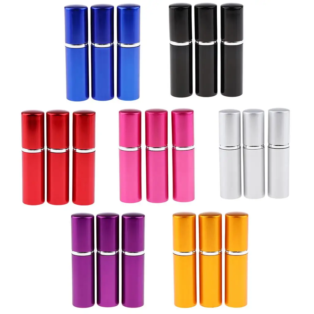 Refillable Glass Sample Bottles with Pump Secure Cosmetic Container for Liquid Soap and Travel Toiletries