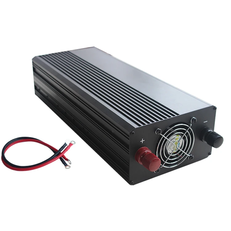 Onda senoidal pura Display Digital UPS Power Inverter com carregador