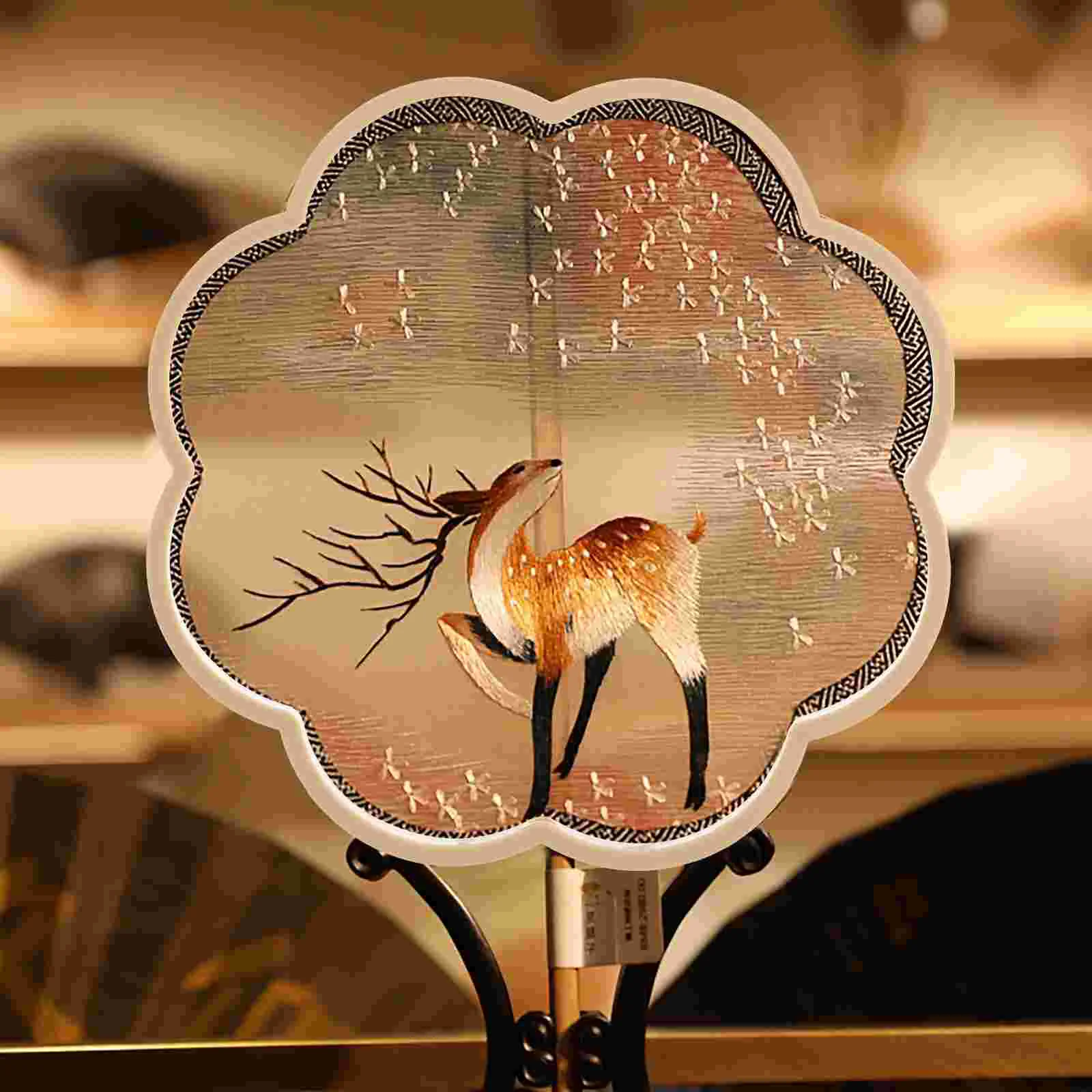 Bruiloft Fotolijsten Diy Crafting Hoepel Ronde Fan Hand Chinese Materiaal Bruid Maken