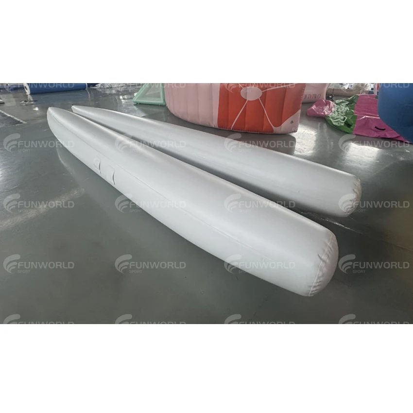 

STLF quality translationInflatable Pontoon Tube Pontoon Boat Accessories Inflatable Tubes Boat Water Bike Parts Banana Float Whi