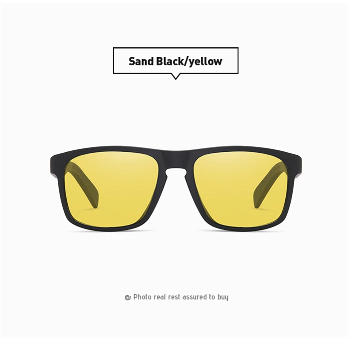 Nachtsichtlinse, quadratisch, kurzsichtig, Sonnenbrille mit Dioptrien, Outdoor-Sport, blendfrei, UV400, Minus-Brille – 0,5 – 0,75 bis – 6 – Detail 12