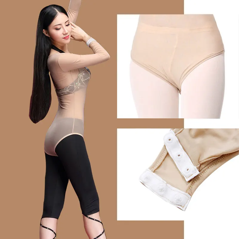 

New Women Belly Dancing Dancewear Long Sleeves Bodysuit Bottoming Belly Cover Leotards Shirt Tops Costume Accessories One Piece