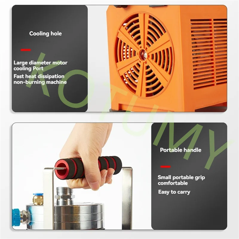 بخاخ جديد بدون هواء احترافي بخاخ طلاء كهربائي عالي الضغط مناسب لطلاء طلاء اللاتكس #4