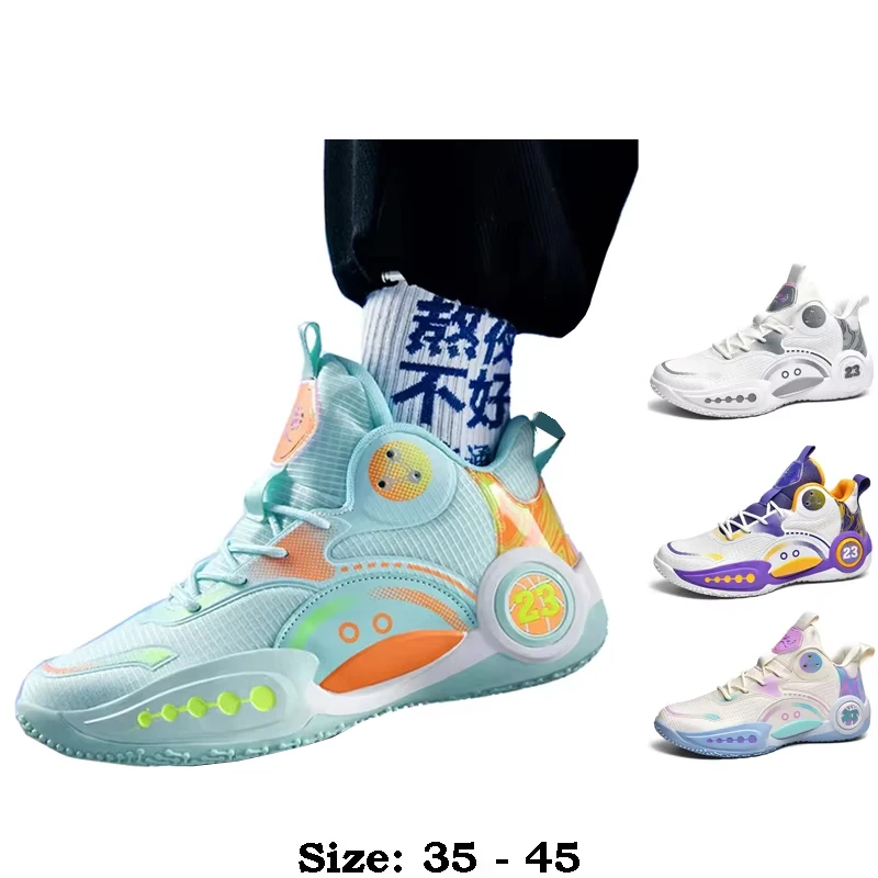 

High quality casual woven sport shoe for men dot print new 2025 size 44 45 outdoor running basketball shoe - white green