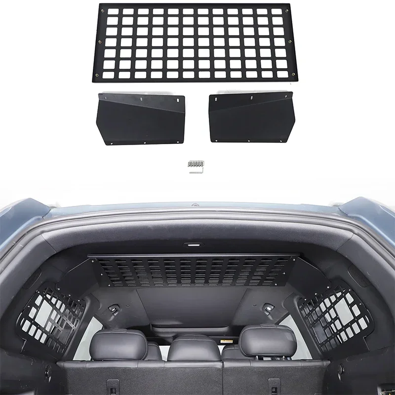 Aluminum Alloy Black For CHANGAN Deepal G318 2024-2025+Car styling car trunk roof tool hanging rack Car modification accessories