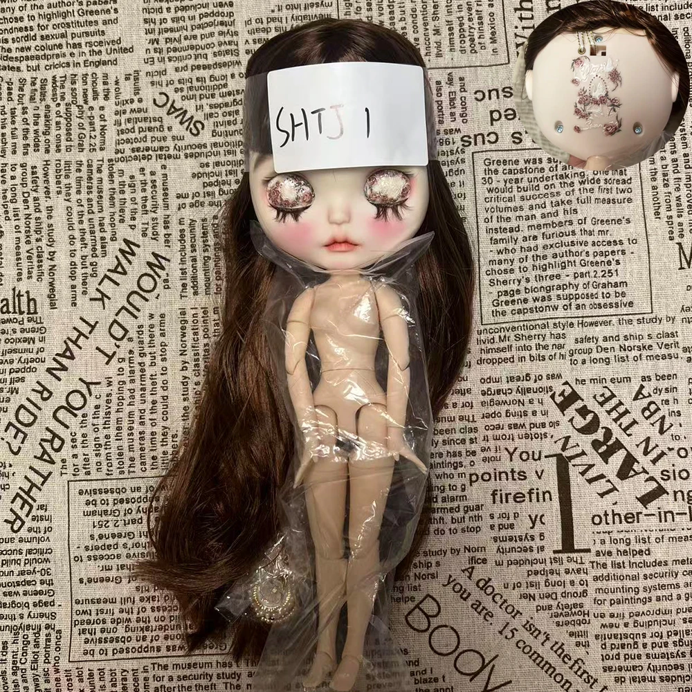 (SHTJ) Poupées Blyth, poupées avec maquillage réalisé à la main, en solde, différents types de peau, différents types de cheveux, poupées nues, sans accessoires supplémentaires.