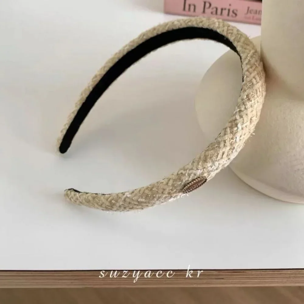 New Elegant Bezel Retro Women Headband Girls Hair Bands Hairband Hoop for Wedding Party Holiday Korean Hair Accessori