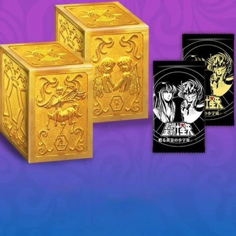Saint Seiya Card Collection Cards Box Anime Peripherals Characters Saori Kido Seiya Shiryu Paper Hobby Children\'s Gifts Toys