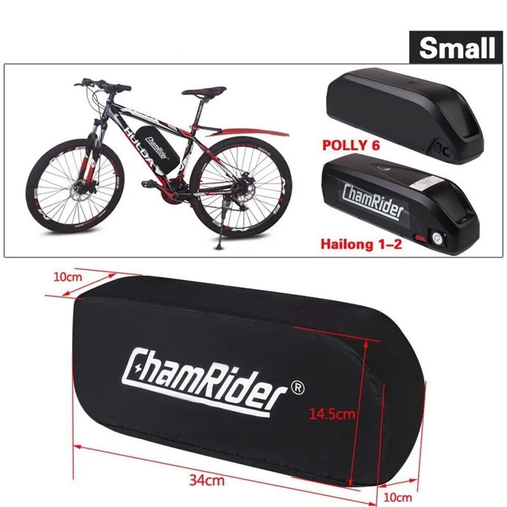 New Battery Box Cover Bike Battery Bag Biycle Waterproof Case Electric Biycle Equipment Battery Protected Cover E-bike Bag