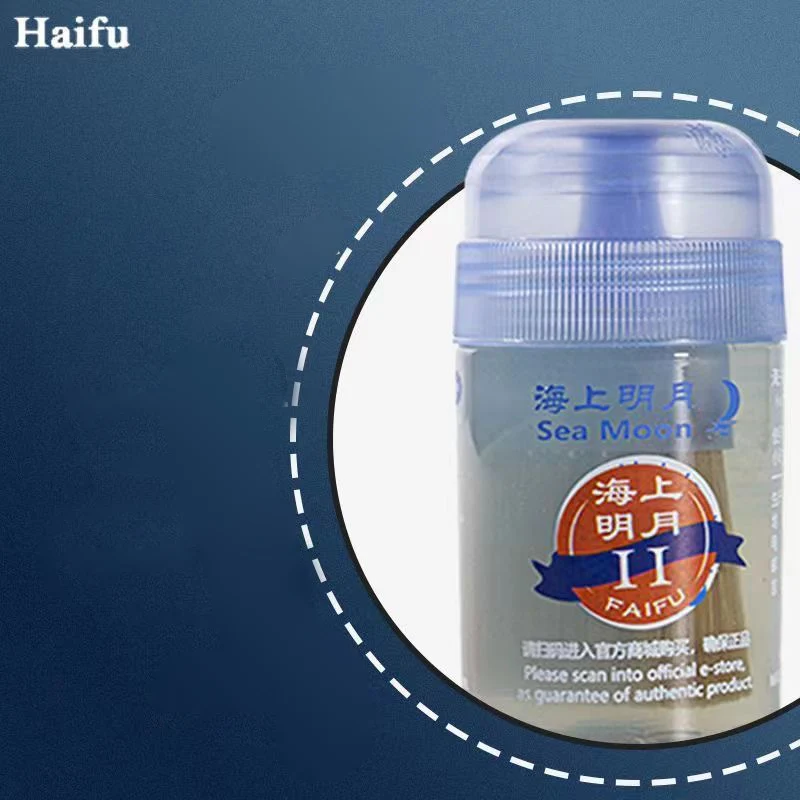 Haifu sea moon ii tênis de mesa desempenho impulsionador mar lua 2 ping pong solubilidade bond óleo voc tune 120ml cola tênis de mesa