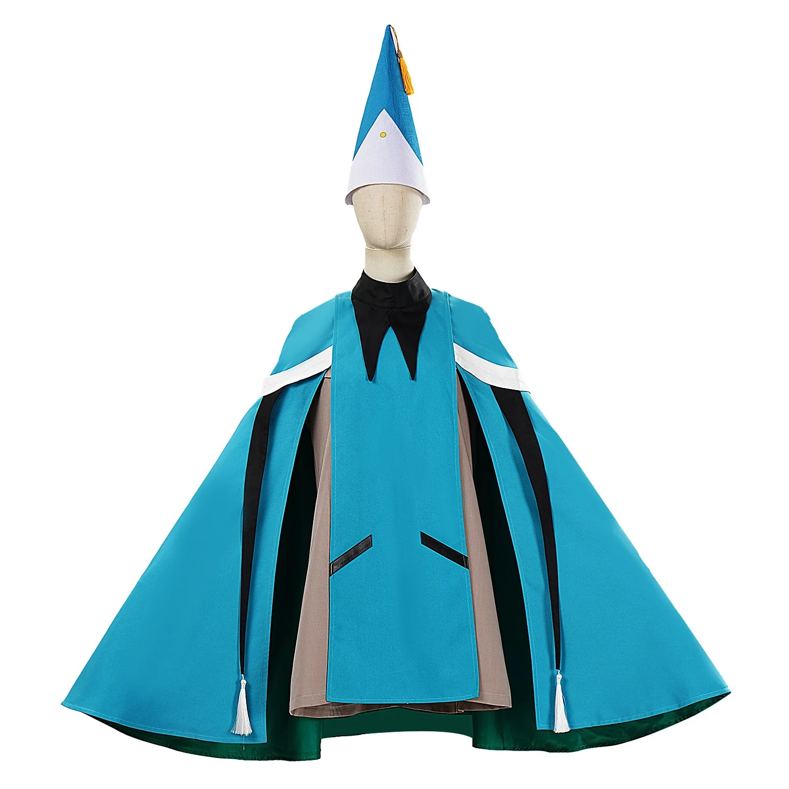 

Witch Hat Atelier Koko Robe Cosplay Costume Anime Character Halloween Party Masquerade Performance Clothing for Women
