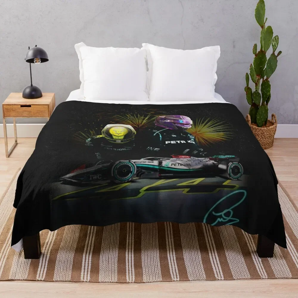 

Lewis Hamilton digital art posters Throw Blanket decorative Plaid Camping fluffy funny gift Blankets