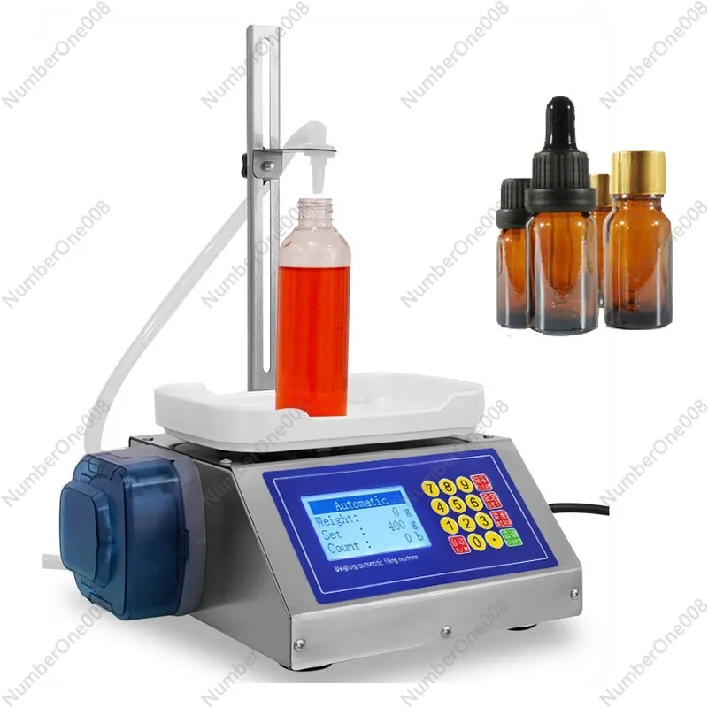 

CSY1200 Filling Machine Weighing Peristaltic Pump Filler Automatic Small Quantitative Liquid Essential Oil Nail Polish Olive Oil