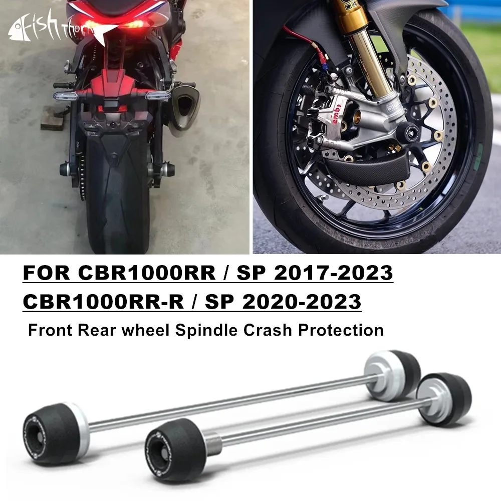 

Motorcycle Rear Wheel Axle Fork Crash Protector Slider For Honda CBR1000RR CBR1000RR SP 2017-2023 CBR1000RR-R 2020-2025