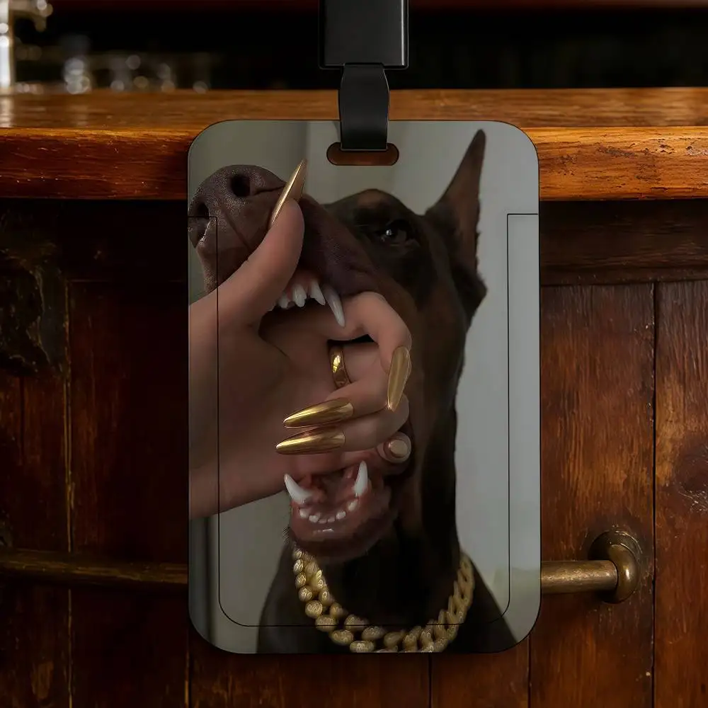 Cool Funny Ferocious Animal Card holders for ID cards student cards employee badges and protective cases