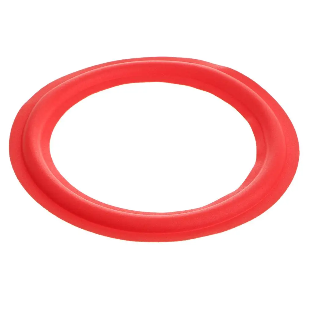 DIY Audio Speaker Foam Edge Repair Kit Red Sponge 8 Inch Compatible for Speaker Maintenance Projects
