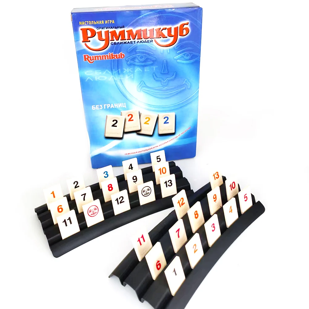 Rummikub 보드 게임으로 끝없이 재미있는 경험 | 가족 및 친구를 위한 라미 타일 게임 