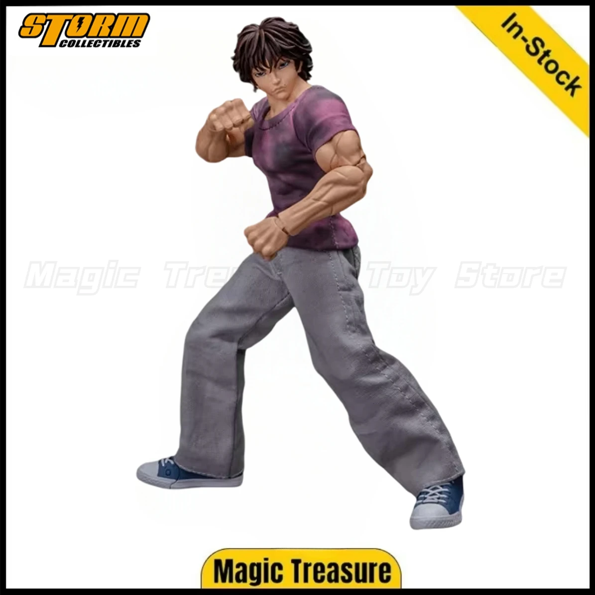 【Op voorraad】Originele Storm Collectibles BAKI Hanma Baki 1/10 Anime Action Figure Model Speelgoed Gift Collectie Ornamenten