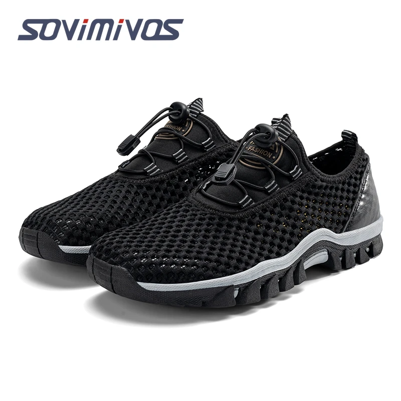 Zapatos de agua de secado rápido para hombre, zapatillas de playa para deportes acuáticos, buceo, senderismo, navegación, viajes, entrenador cruzado minimalista