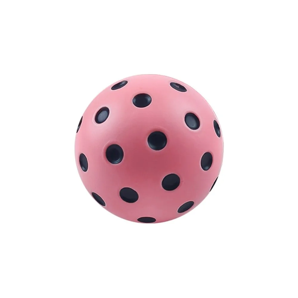 PU Foam Anti-stress Squeeze Pickleball Balls Simulated Portable Pickleball Squeeze Toy High Bounce Quiets Bounce Ball Fidget Toy