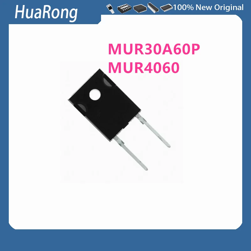 10Pcs/Lot  MUR30A60P MUR30A60 30A60P MUR4060 4060 TO-247-2