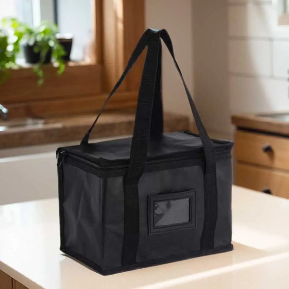 حقيبة غداء معزولة ذات سعة كبيرة وحامل طعام محمول وحقيبة تخزين حرارية متعددة الاستخدامات للعمل المكتبي