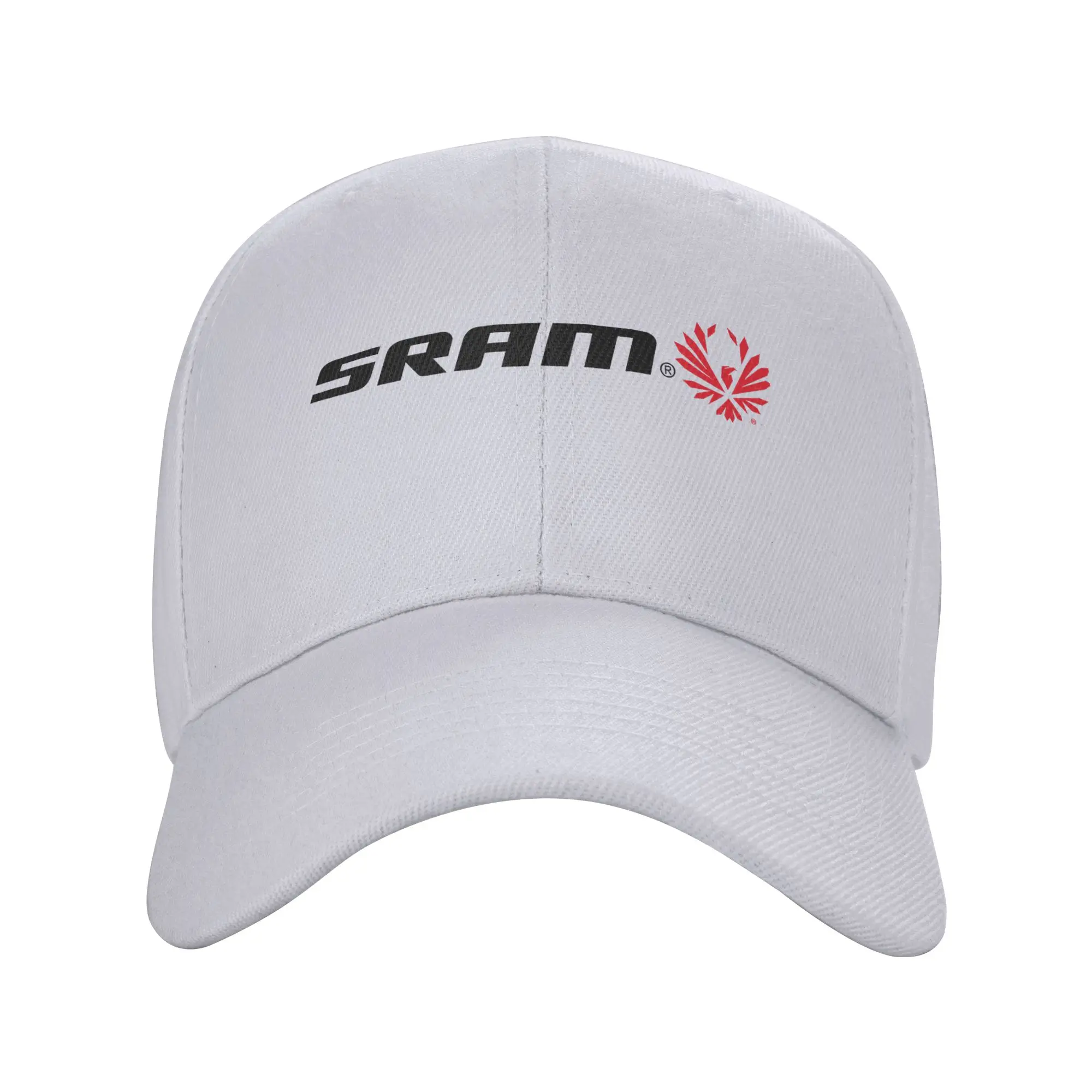 merch - sram - eagle Curved Brim Baseball Cap Collegiate Style Golf Cap